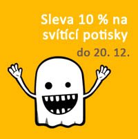 Sleva 10 % na všechny potisky, které svítí v Bastard.cz