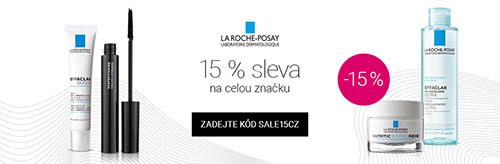 Slevový kupón -15% na kosmetiku LA ROCHE-POSAY