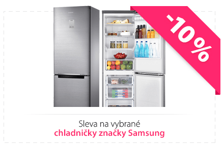 Sleva 10% na vybrané lednice Samsung v Euronics.cz