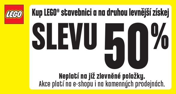 Sleva 50% na stavebnici v Lego v e-shopu Bambule.cz
