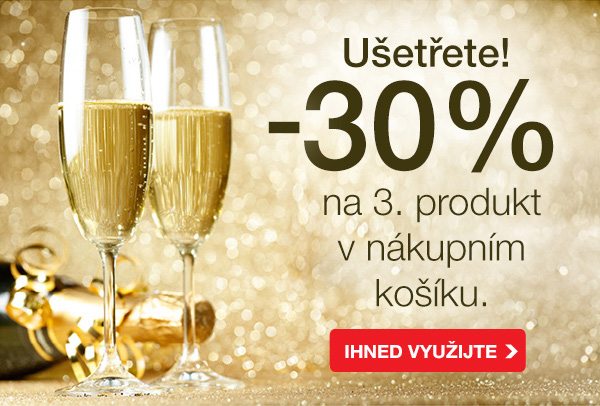 Sleva 30% na třetí produkt v e-shopu Magnet-3pagen.cz