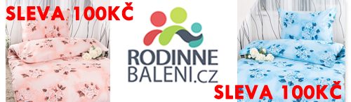 Sleva 100Kč do e-shopu RodinnéBalení.cz