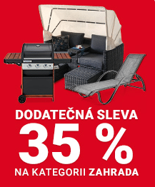 Dodatečná sleva 35 % na kategorii zahrada na Rozbaleno.cz